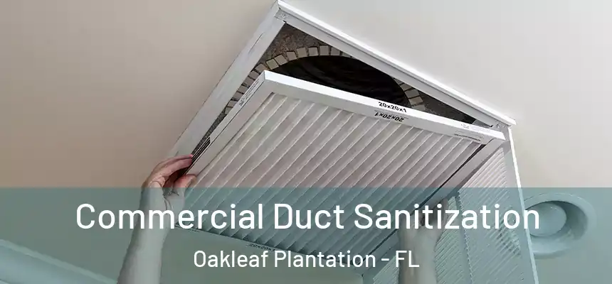Commercial Duct Sanitization Oakleaf Plantation - FL