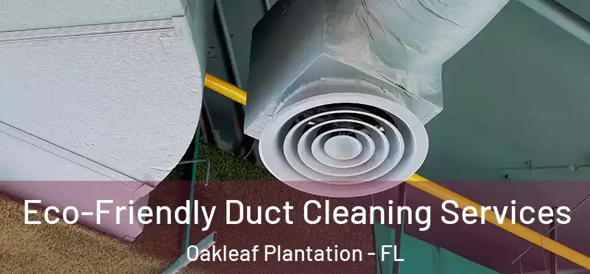 Eco-Friendly Duct Cleaning Services Oakleaf Plantation - FL