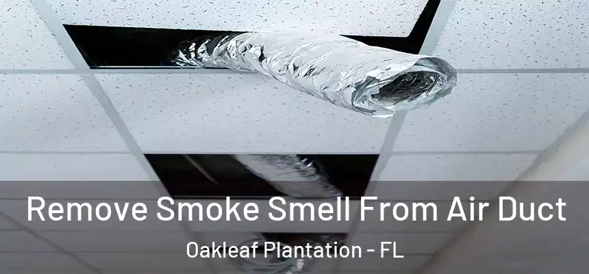 Remove Smoke Smell From Air Duct Oakleaf Plantation - FL